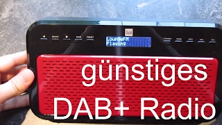 DAB Radio Dual DAB 12  Review  Vorstellung  Deutsch [upl. by Caddaric]