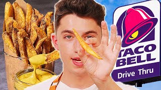 How To Make Taco Bells Nacho Fries  Eitan Bernath [upl. by Nudnarb]