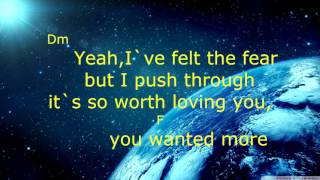 SIA FREEZE YOU OUT Dm KARAOKE wCHORDS [upl. by Gearard]