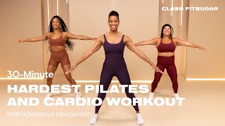 30Minute Hardest Pilates and Cardio Workout [upl. by Slerahc415]