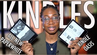 ALL NEW KINDLE PAPERWHITE REVIEW amp COMPARISON TO KINDLE OASIS 2022 [upl. by Brawley]