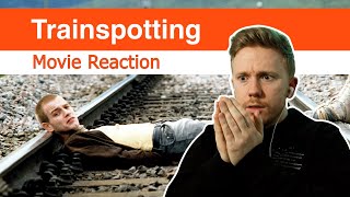 Trainspotting 1996 MOVIE REACTION FIRST TIME WATCHING [upl. by Ahseinar]