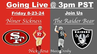 49ers vs Raiders Preseason Game Podcast [upl. by Nnarefinnej329]