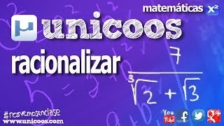 Operaciones con Radicales 06  Racionalizar SECUNDARIA 3ºESO matematicas [upl. by Eatnad952]