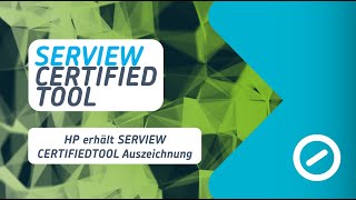 SERVIEW CertifiedTool Auszeichnung für HP [upl. by Clareta708]