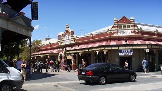 Fremantle a city southwest of Perth Western Australia [upl. by Armil652]