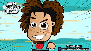 Chibi Wrestlers Music  Carlito Theme Chibified WWE Parody [upl. by Nnayecats]