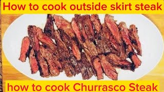 How to cook skirt steak on the stove In cast iron skillet Easy beef skirt steak recipe [upl. by Allina]