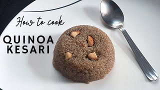 Quinoa Kesari  how to cook Quinoa  healthy food for weight loss [upl. by Atilem]