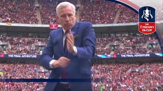 Alan Pardews dancing celebration v Manchester United  FATV Advent Calendar 2016  Day 12 [upl. by Radloff]