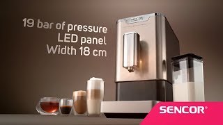 Sencor Automatic EspressoCappuccino Machine [upl. by Ogu395]