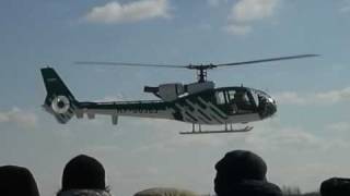 Gazelle Helicopter In the action in Russia [upl. by Akerehs]