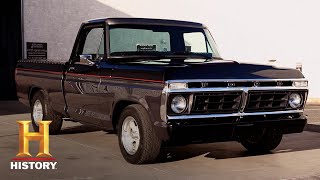 Counting Cars 1974 Ford F100 is READY to ROCK Season 5  History [upl. by Friedman]