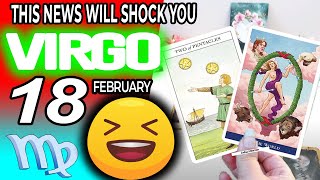 Virgo ♍ ⚠️ THIS NEWS WILL SHOCK YOU ⚠️ horoscope for today FEBRUARY 18 2024 ♍ virgo tarot FEBRUARY [upl. by Ettenoj]