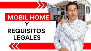 ❌ MOBIL HOME ¿Es legal instalar una 🙄 [upl. by Inail]