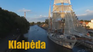 Flight over Klaipėda Lithuania  Studija Mano mieste \ Skrydis virš Klaipėdos 2016 [upl. by Debera]