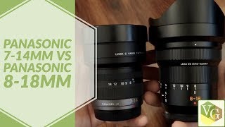 Best Wide Angle Zoom Lens  Panasonic 714mm vs 818mm [upl. by Ayela]