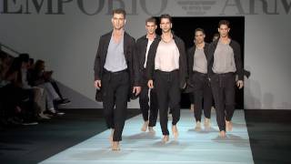 Emporio Armani  2012 Spring Summer  Menswear Collection [upl. by Bibbye]