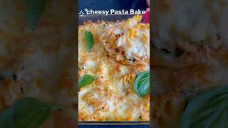 Cheesy Baked Pasta Recipe  pasta cheesy bakedpasta easy quickbite1111 newshorts recipe new [upl. by Jasmin357]