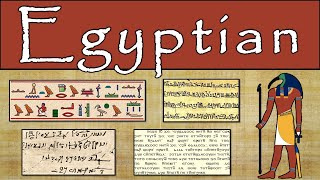 EGYPTIAN LANGUAGES Old Middle Late amp Coptic [upl. by Liahus]