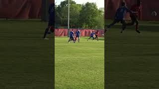 Fantastic goal by MOTM Justin Enekwe for Birstall Stamford Res in their cup final win vs LK United [upl. by Sheri]