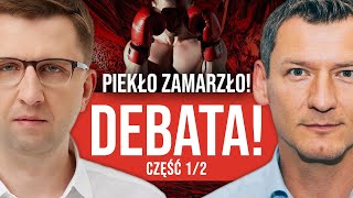 TRADER 21 vs CEZARY GRAF  cz 12  KONIEC ŚWIATA JEST DEBATA Krypto nieruchomości złoto złoty [upl. by Wildee]