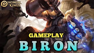 Biron Fighter gameplay clash lane  Honor of Kings [upl. by Wareing]