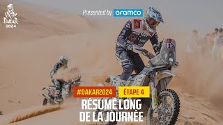 Le résumé de lÉtape 4 présenté par Aramco  Dakar2024 [upl. by Ennaoj107]