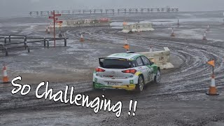 Northside Truck and Van Donington Park Rally 2023 SS3 covered in mud and melting snow [upl. by Lerrud778]