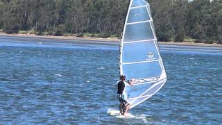 Windsurfing on the new BIC Jungle AceTech SUP [upl. by Tedda49]