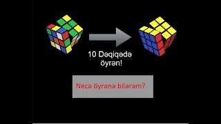 Kubik Rubik qurmağı öyrənmək Siz də rubik qura bilərsiniz [upl. by Korwin912]