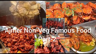 Part2 Ajmer Street Food VlogAjmer Dargah Ke Pass NonVeg Famous Food ajmernonvegfood trending [upl. by Ylrehs]