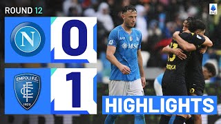 NAPOLIEMPOLI 01  HIGHLIGHTS  Kovalenko stuns champions at the Diego Maradona  Serie A 202324 [upl. by Delija66]