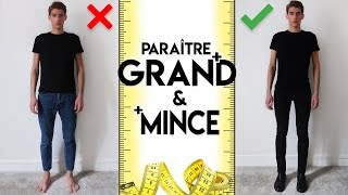 COMMENT PARAÎTRE PLUS GRAND amp PLUS MINCE [upl. by Bunce140]