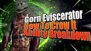 Gorn Eviscerator Ship Breakdown  How to Crew Cost to Upgrade Ability Breakdown in STFC [upl. by Lertram704]