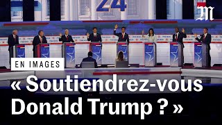 Présidentielle américaine 2024  le résumé du 1er débat des primaires républicaines sans Trump [upl. by Otrebogad514]