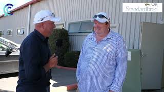 CC with Dean Shannon at the NZB Standardbred yearling sales [upl. by Marcile577]