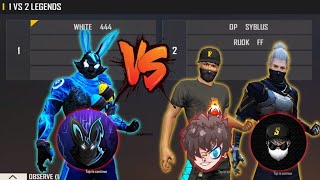 RUOK FF SYBLUS VS WHITE 444  2VS1 BEST ROOM IN THE WORLD [upl. by Harlie]