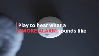 What do smoke alarms sound like [upl. by Vokay]