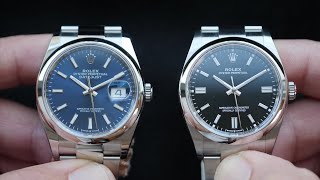 4K Rolex 2020 OP36 vs DJ36  Oyster Perpetual 36 Vs Datejust 36  Hafiz J Mehmood [upl. by Emoryt]