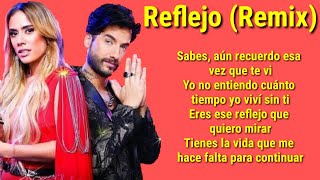 Reflejo Remix  Charly amp Yeimy  Letra Official  LRDF2 [upl. by Yanttirb]