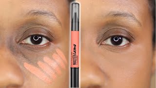 FULLY COVER DARK CIRCLES using Orange color corrector  Testing Maybelline Color Corrector [upl. by Einafit]