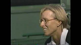 2003 Wimbledon Mixed FR Paes amp Navratilova vs Ram amp Rodionova [upl. by Otrevlig]