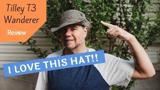 Tilley Wanderer Hat Review 🌞 T3 Is My New Favorite Hiking and Camping Hat [upl. by Laikeze]