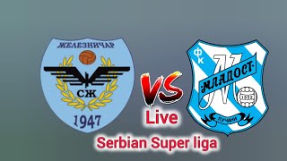 FK Zeleznicar Pancevo vs Mladost Lucani Serbian Super liga football live scores [upl. by Ainiger788]