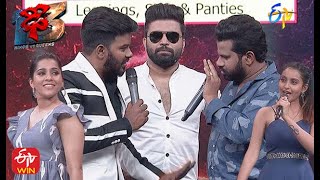 Sudheer  Rashmi  Deepika  Aadi  Funny Joke  Dhee 13  Kings vs Queens  17th March 2021  ETV [upl. by Ilojne]