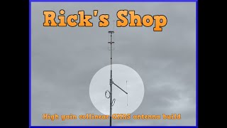 Building a GMRS collinear antenna [upl. by Ahtinak]