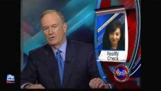 Bill OReilly Reality Checks Cynthia TuckerJon Stewart 090808 [upl. by Ailekahs237]