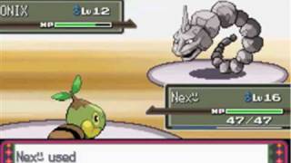 Pokémon Platinum 1st Gym Battle Roark [upl. by Gipsy]