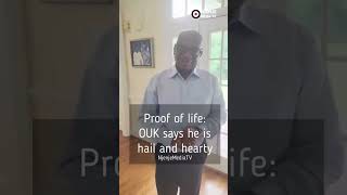 Orji Uzor Kalu Is Alive And Well Makes Proof Of Live Video [upl. by Nwahsauq]